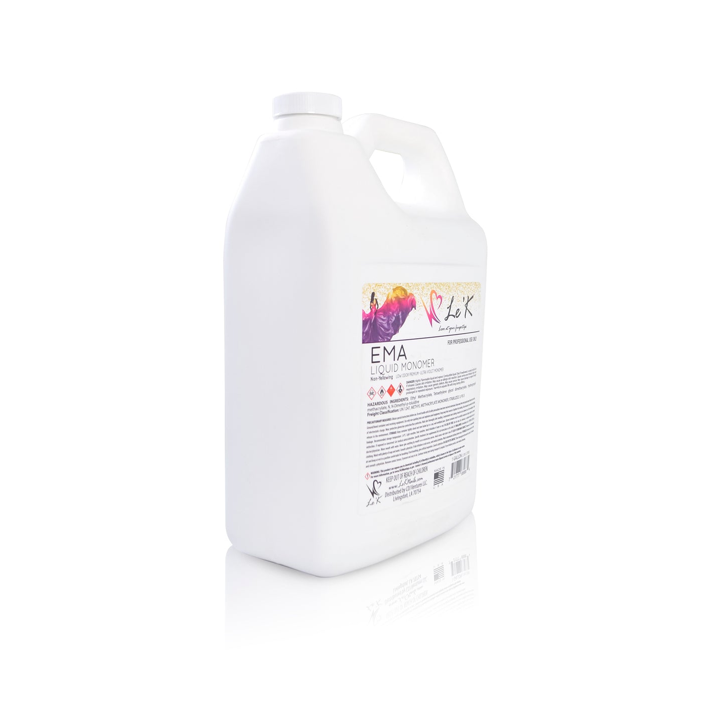 Le'K EMA Liquid Monomer - 1 Gal