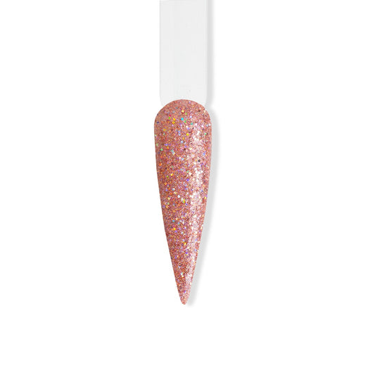 Le'K Duo - Glitter Rose Quartz - 0.5/0.5 oz