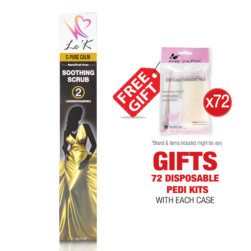 Le'K ManiPedi PODs - C Pure Calm - Step 2