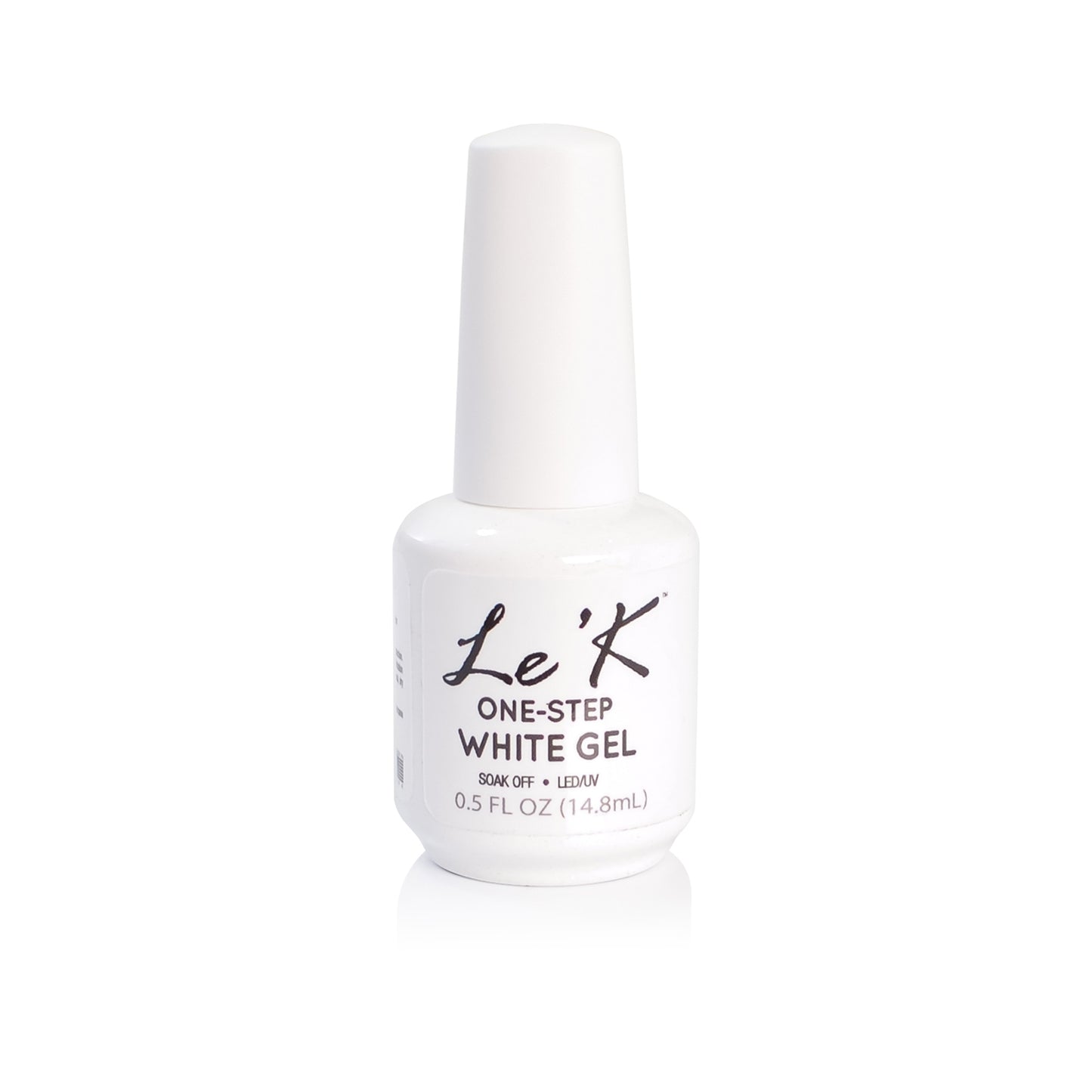 Le'K One-Step White Gel 0.5 oz
