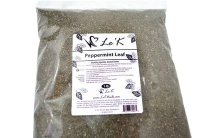 Le'K Herbal Spa - Peppermint Leaf Herb 1 lb